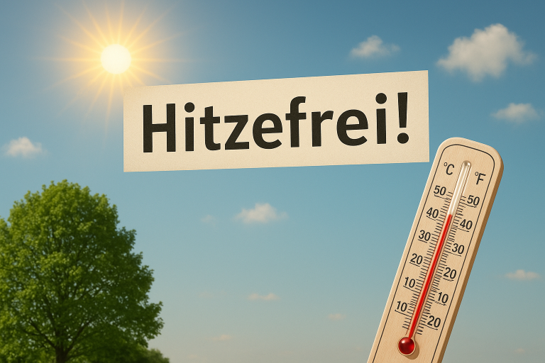 Achtung, hitzefrei in Sekundarstufe 1!