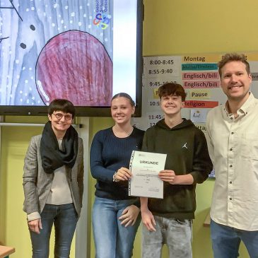 Die schönste Weihnachtskarte kommt aus der 8a