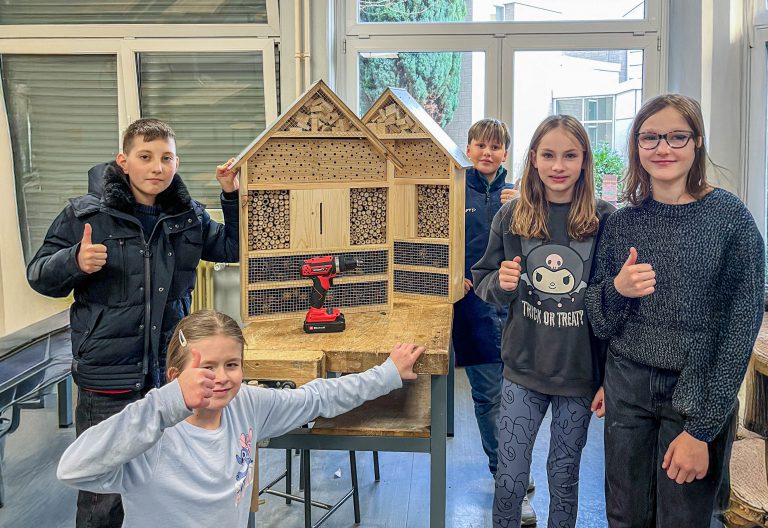 Ministerium fördert Insektenhotels