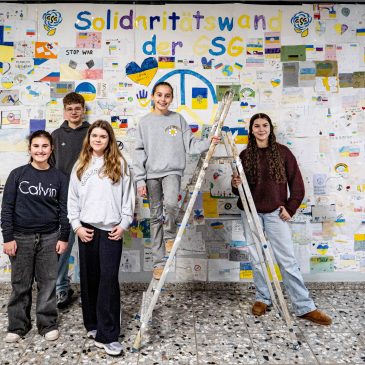 Ukraine-Wand erhält dauerhaften Standort