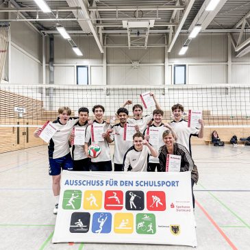 Q1 verteidigt Stadtmeisterschaftstitel im Volleyball