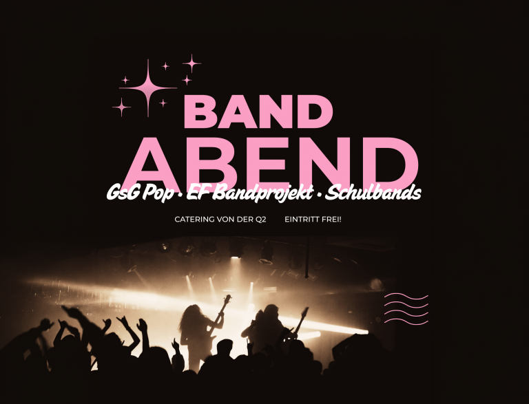 Einladung zum Bandabend