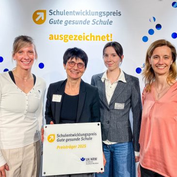 GSG erneut mit Schulentwicklungspreis „Gute gesunde Schule“ ausgezeichnet