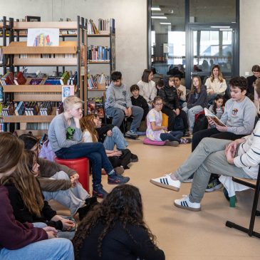 Spannende Vorlesezeit in der Bibliothek