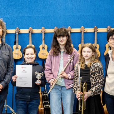 Junge Musiktalente ausgezeichnet