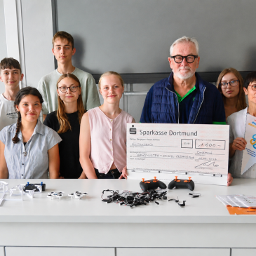 Ideen, Technik, Zukunft: Förderung für kreatives Drohnenprojekt