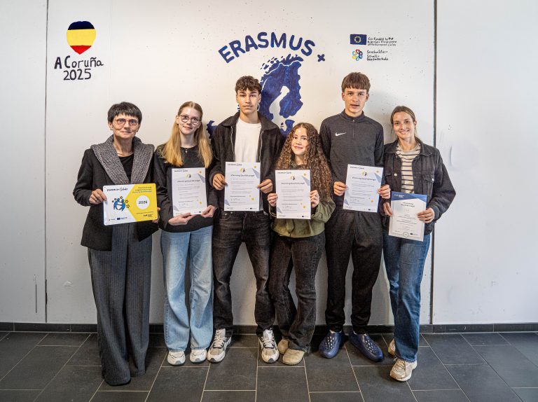 Englisch-Kurs gewinnt eTwinning Qualitätssiegel