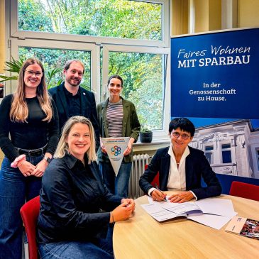 Neue Bildungspartnerschaft mit dem Spar- und Bauverein Dortmund