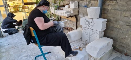 Aegypt.-Skulptur-Arbeit3